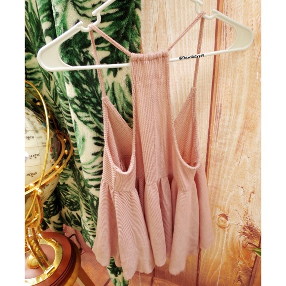 Urban outfitters ultra soft blush mauve babydoll tank top 🌿 - Picture 3 of 5